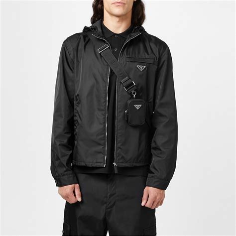 prada large pocket windbreaker|Prada re nylon windbreaker.